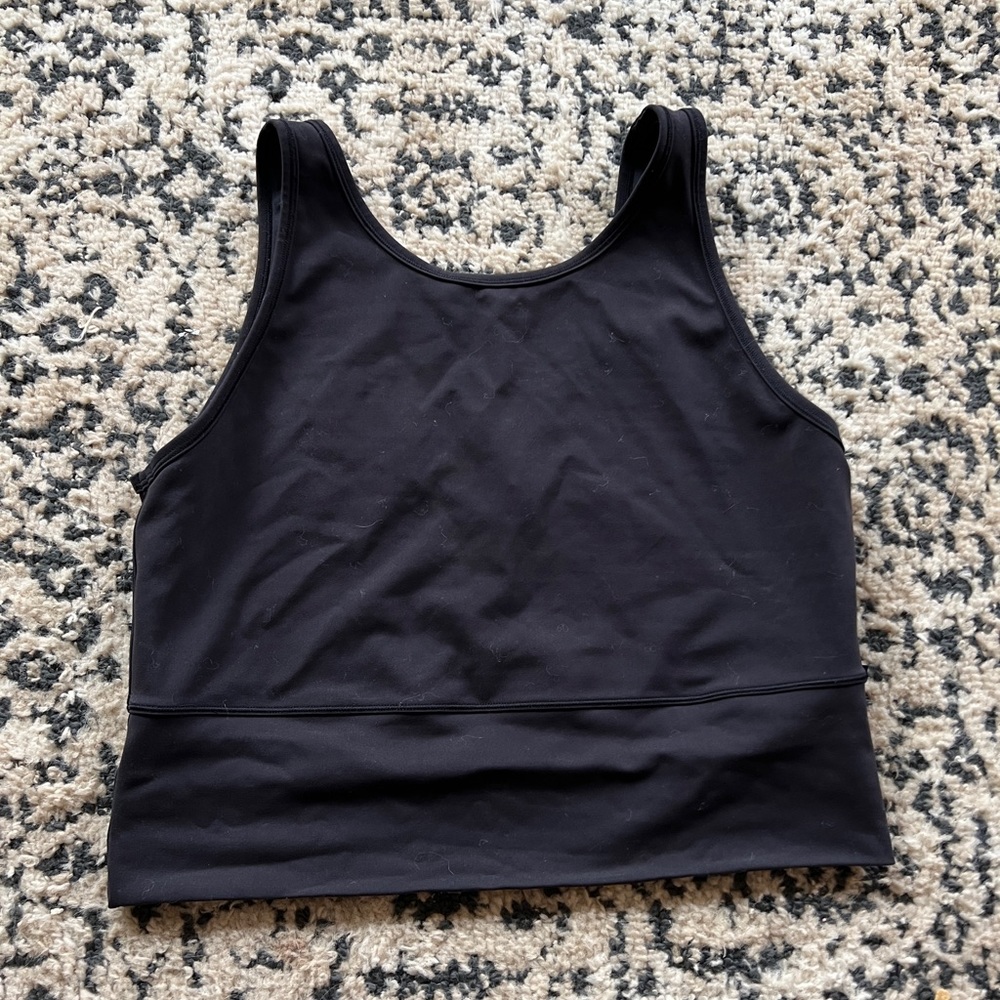 Size 14 lululemon long sports bra/tank